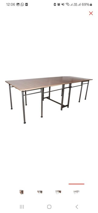 Стол раскладной.