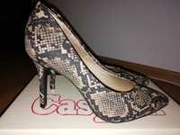 Vand pantofi noi animal print stiletto 36