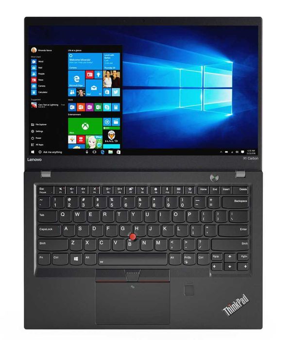 Лаптоп Lenovo X1 Carbon 5th i5-7300U 8GB 256GB SSD FHD ГАРАНЦИЯ