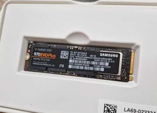 SSD M2 NVME 2 TB Samsung 970 Evo plus - 97% viata