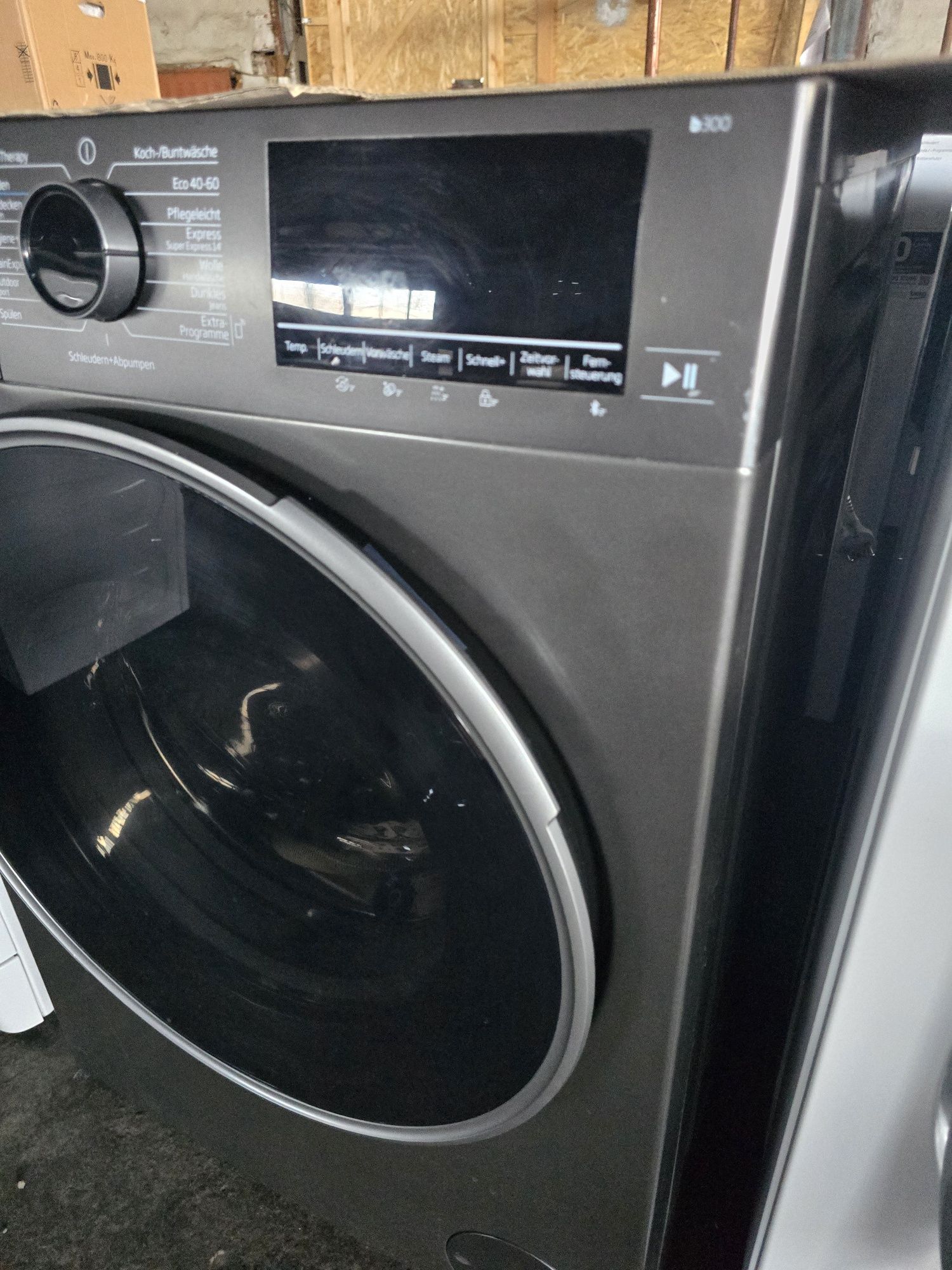 Нова инверторна пералня Beko 10 кг инокс