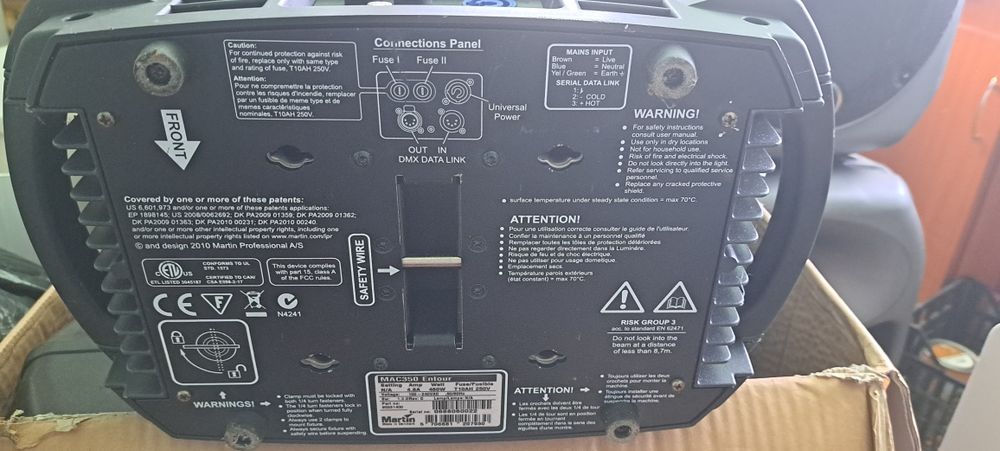 Martin  mac 350  entour  moving head