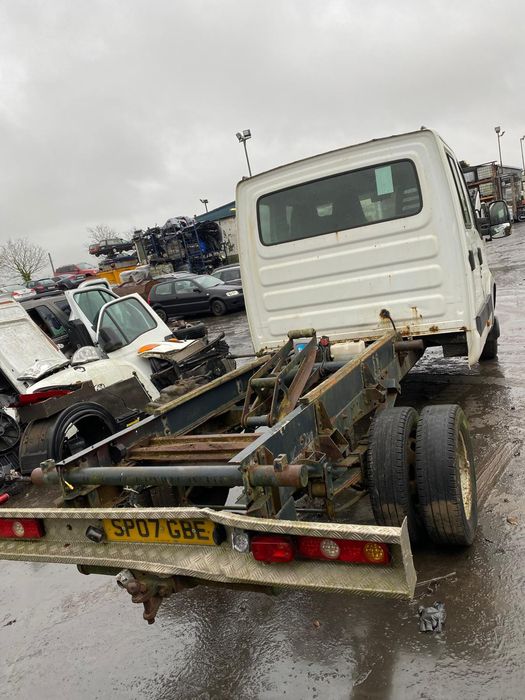 Punte spate arcuri jante pe dublu iveco daily