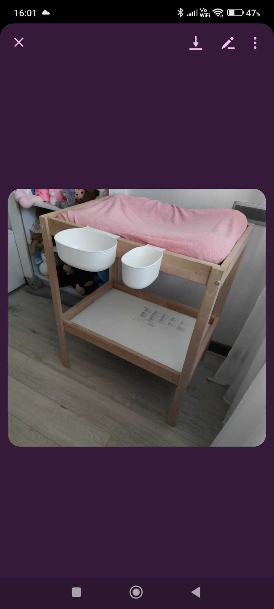 Mobilă cameră bebeluș Ikea