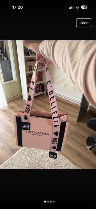 Geantă Dolce & Gabbana Milano; originală, purtată foarte puțin