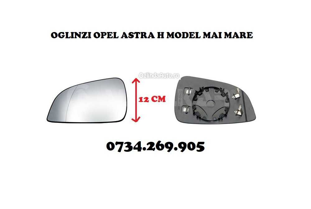 Oglinda OPEL ASTRA H geam sticla oglinzi stanga dreapta 2009\2010.2011