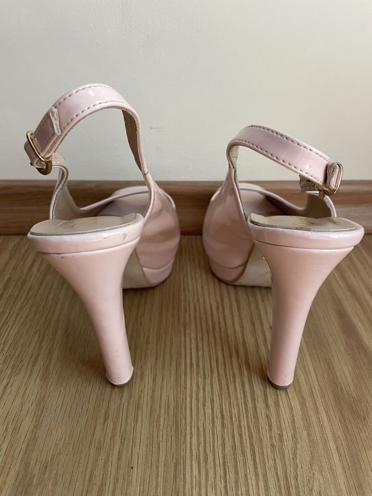 Високи розови обувки Bianki