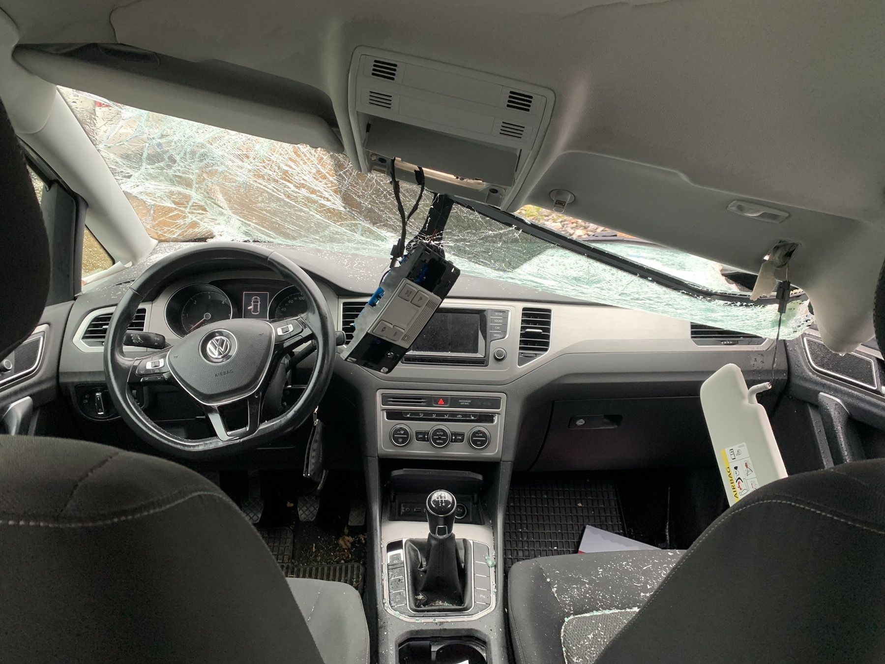VW Golf Sportsvan 1.6 TDI 110ks 2016г.евро 6 CRK код на мотора