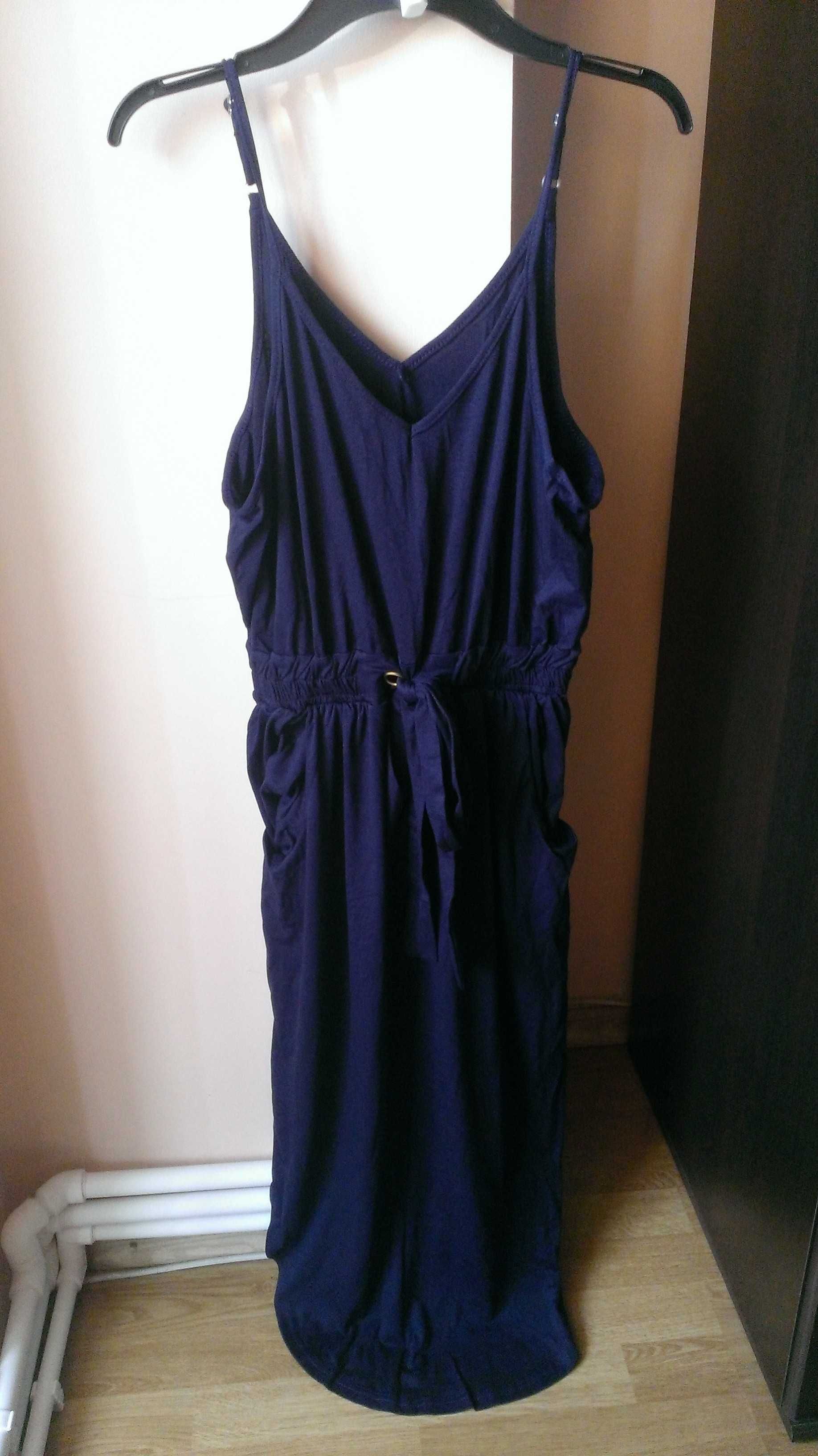 rochie albastra bleumarin