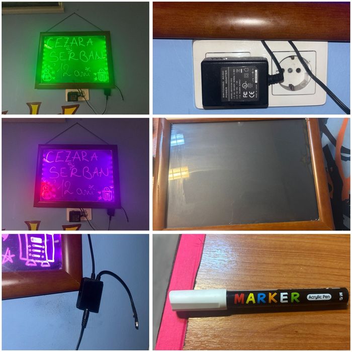 Tabla luminoasa LED
