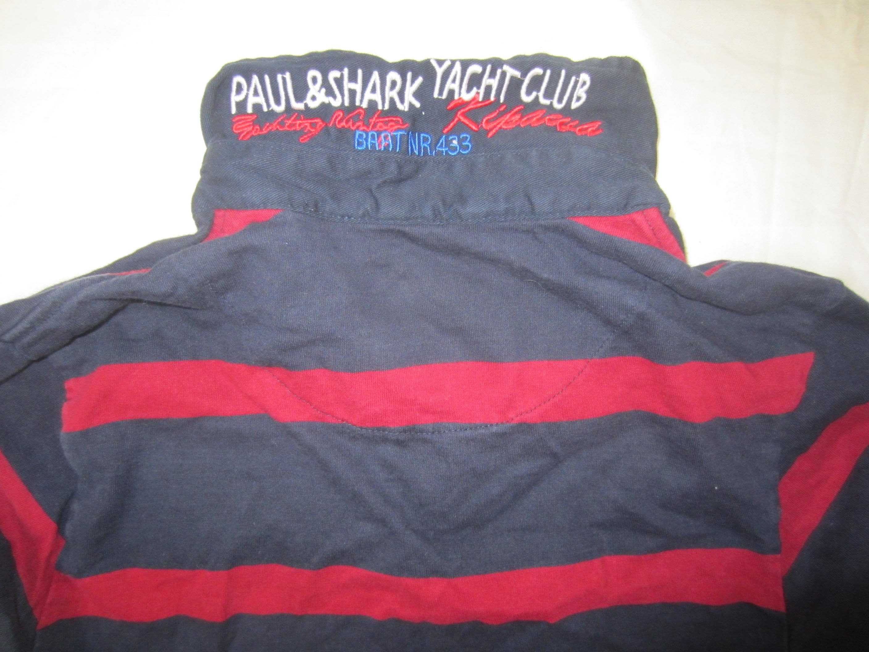 Tricoul Paul Shark,club yahting, masura M-copil, tip polo cu 3 nasturi