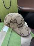 Sapca originala Gucci bej noua GG canvas