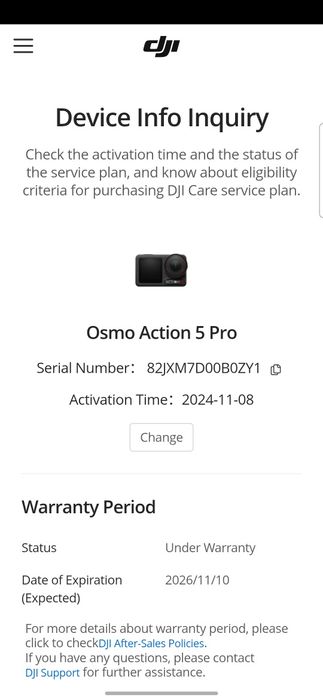 DJI osmo action 5 pro