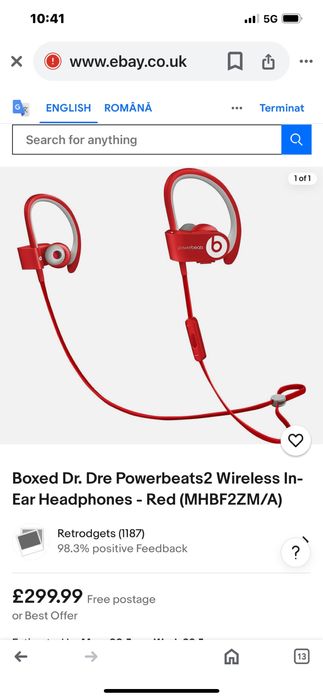 Casti audio power beats