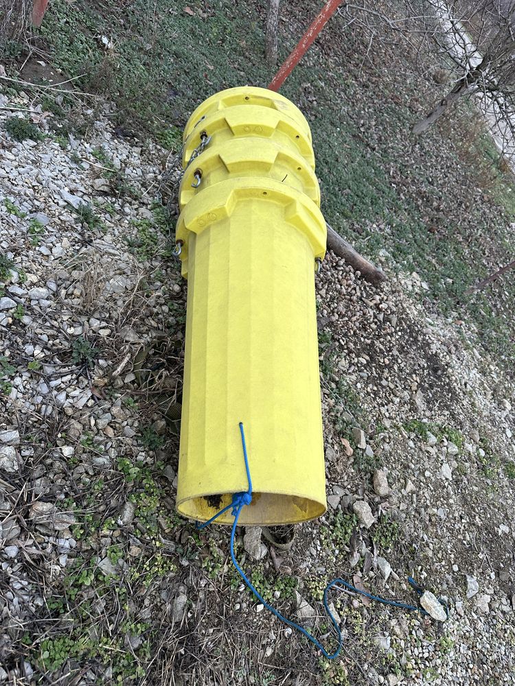 Tub evacuare deseuri, diametru interior max. 500 mm, inaltime 1060 mm