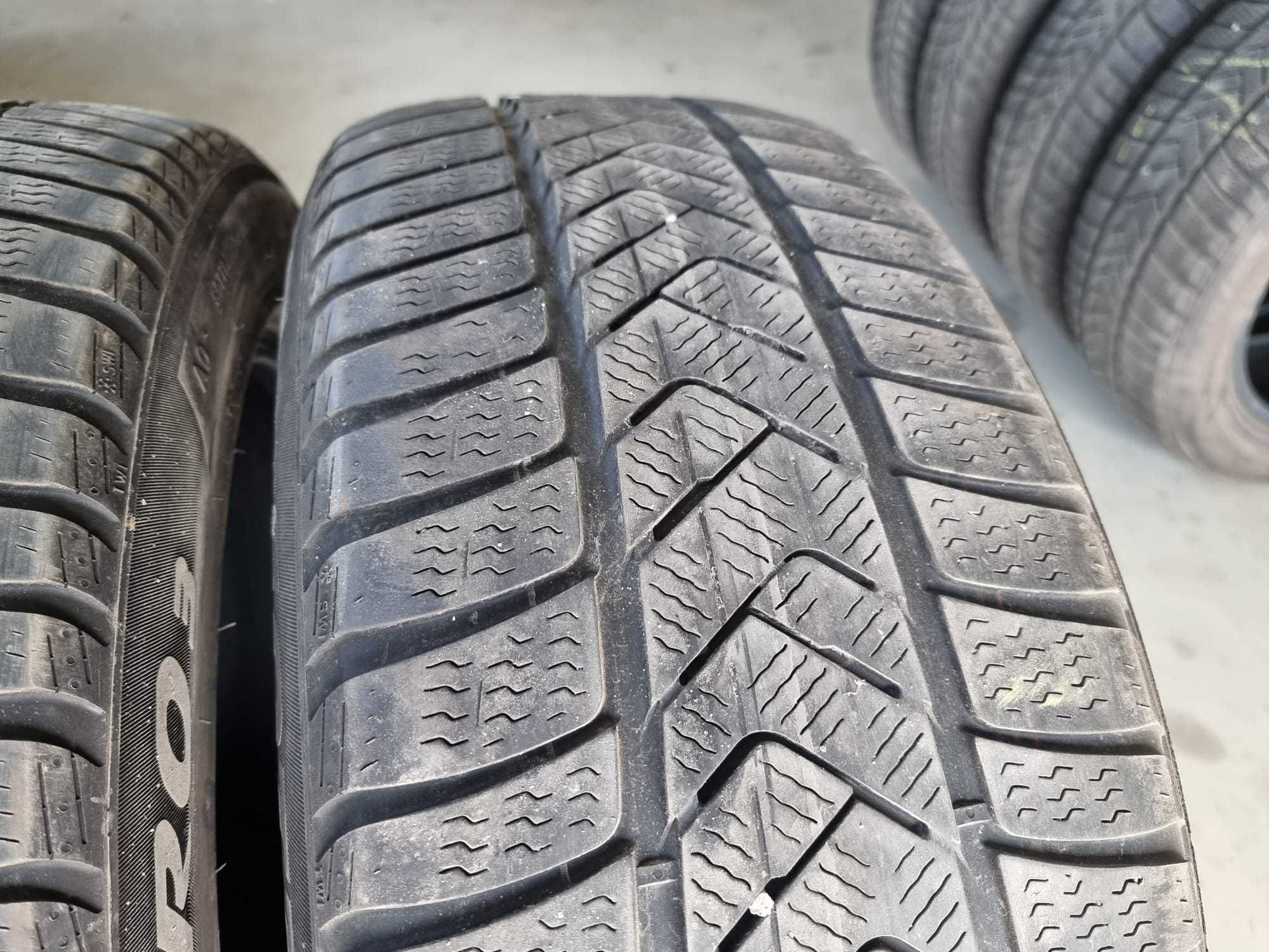 4 Anvelope de IARNA 225.55.18 'Pirelli' [dot 2022] ; stare buna