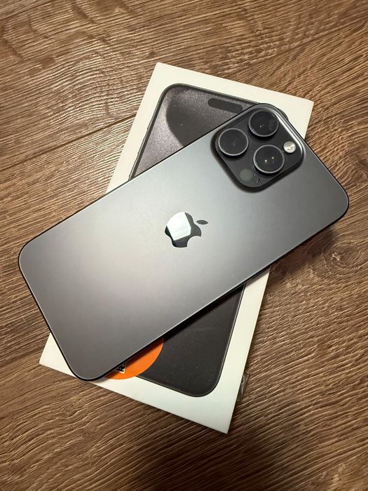 Iphone 15 Pro Max Titanum Black, 512GB,impecabil