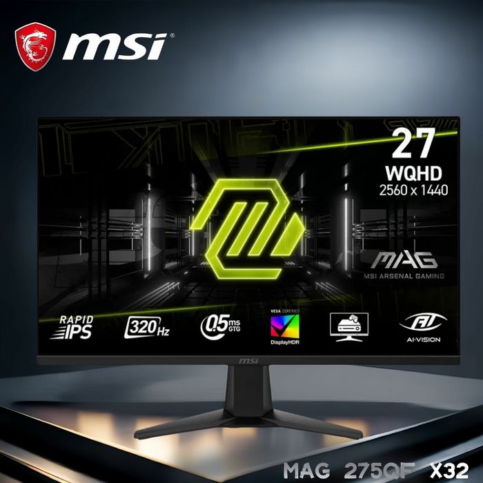 Мониторы MSI MAG 275QF X32 320HZ