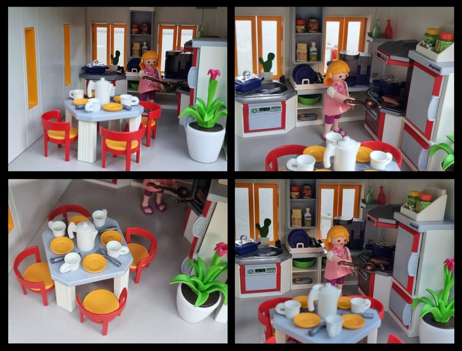 Casa mare colectie vila Playmobil 4279, contine 10 seturi