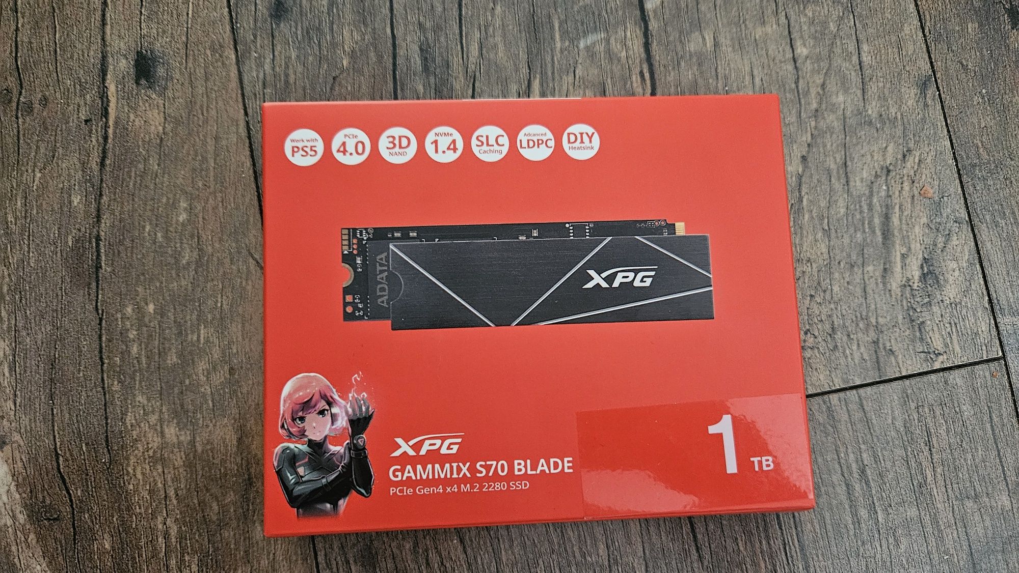 xpg gaming s70 blade 7500mb/s нов, ГАРАНЦИЯ!