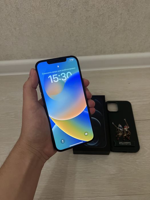 iPhone 12 Pro Max 128 Gb ideal 1 oy garantiya