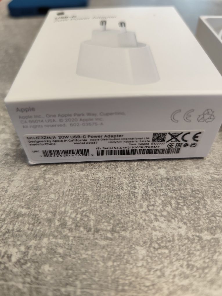 20W Power Adapter iPhone
