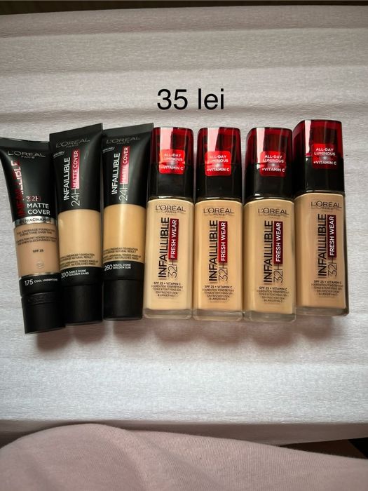 Fond de ten, pudra, consiler, Bb/cc