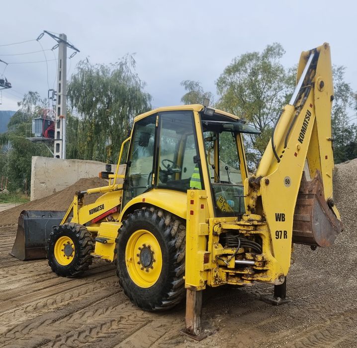 Vand buldoexcavator komatsu wb97r-2