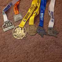 Lot medalii maraton marathon colectie personala colectii alergare spor