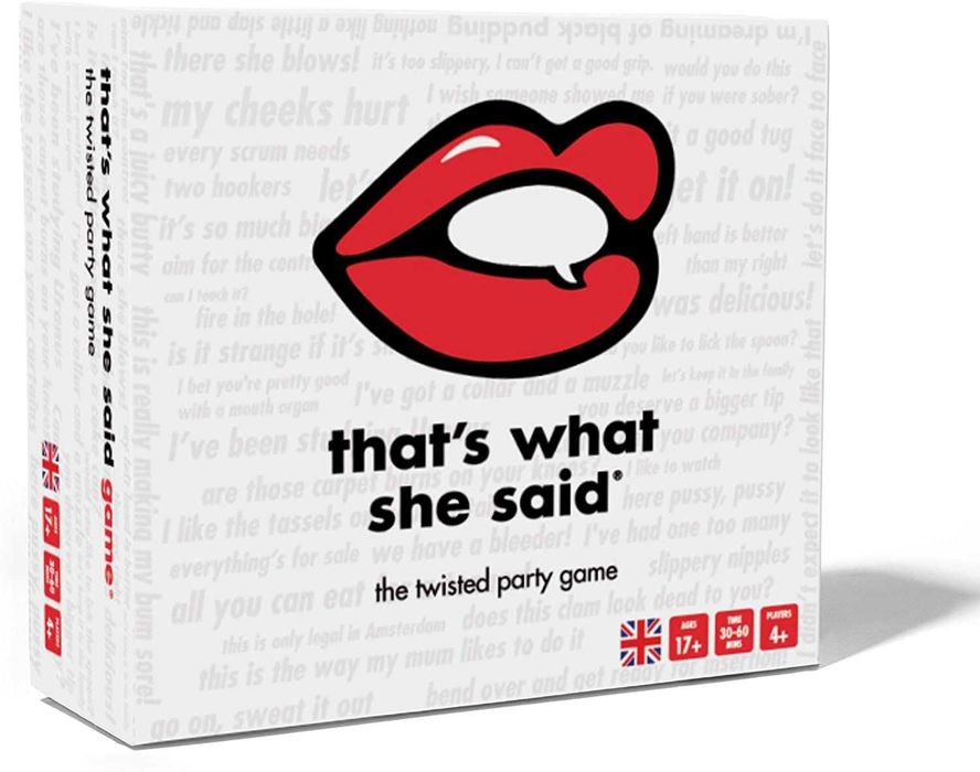 Настолна игра That's What She Said (UK Edition)