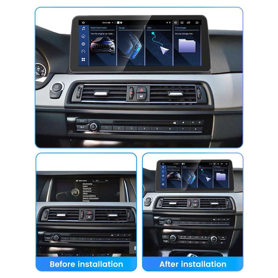 Navigatie BMW Seria 5 F10 F11 4/8 GB RAM Carplay Sim + Camera