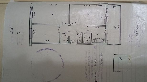 Беруний 3хона - 72м2