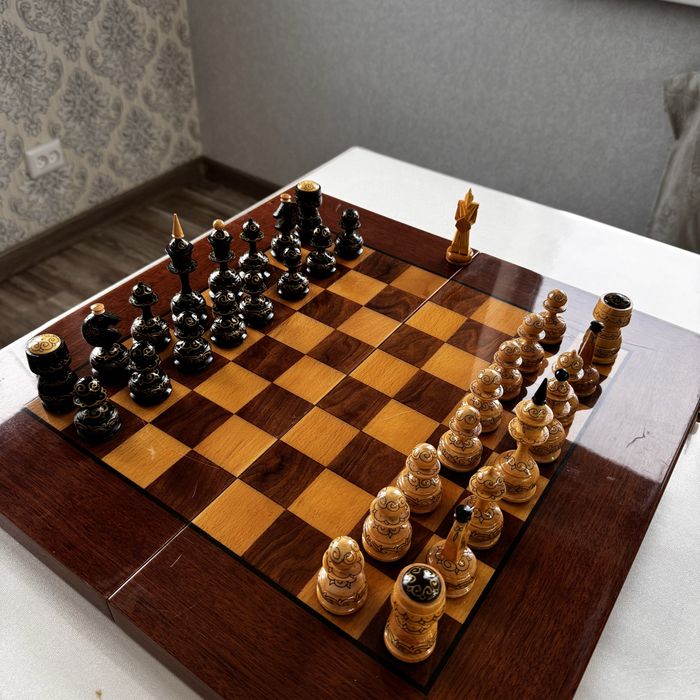 Продам шахматы ручной работы из дерева