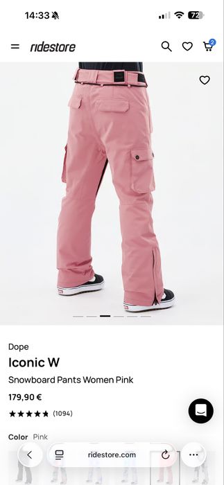 Pantolni ski dama DOPE