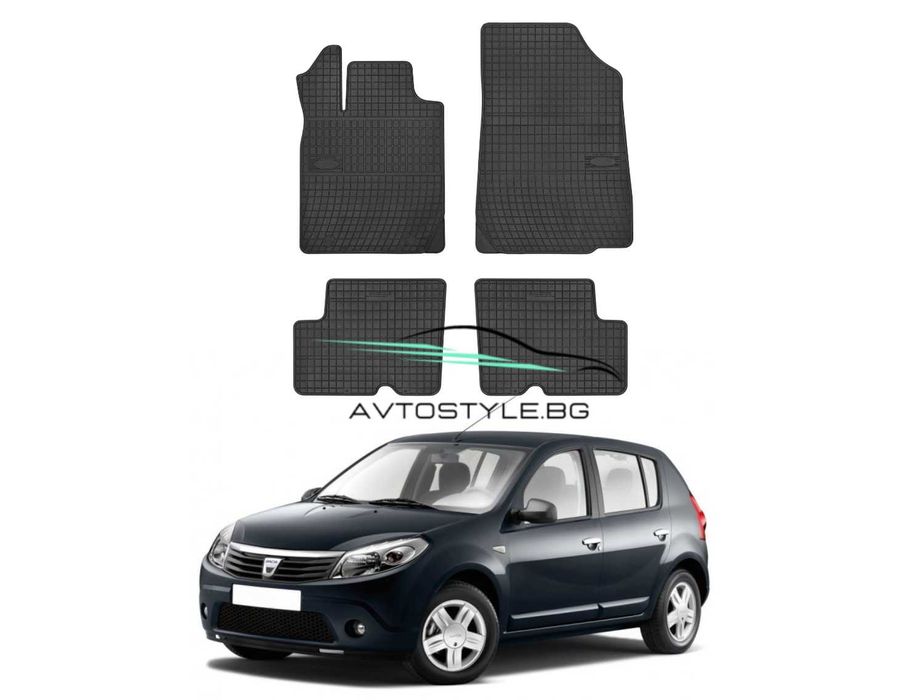 Гумени стелки за Dacia Sandero 2008-2012 г., Frogum - El Toro