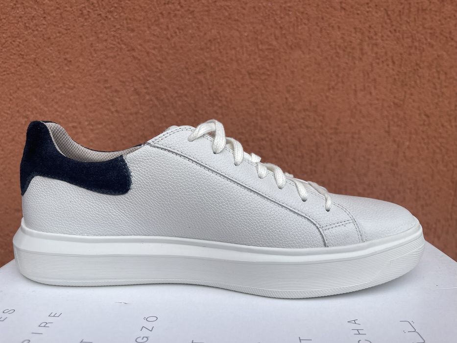 Tenisi Geox originali noi piele pantofi sport adidasi sneakers