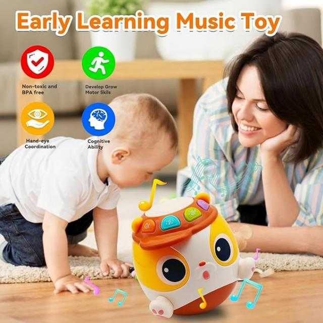 Toba interactiva KOMAZI® pentru bebelusi  6+