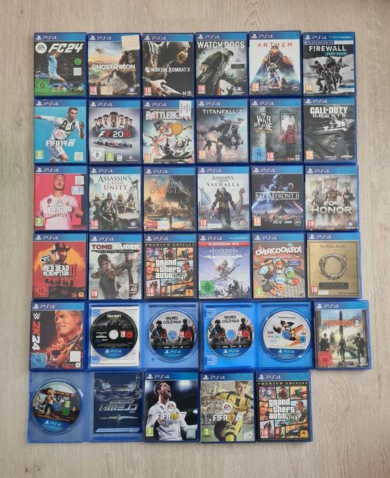 Vand discuri cu jocuri pentru Playstation 4 PS4