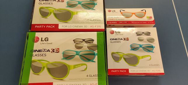 Ochelari 3D LG pentru cinema și jocuri (3D glasses)