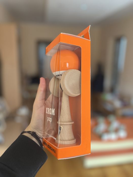 Kendama KROM POP (Portocaliu/Orange)