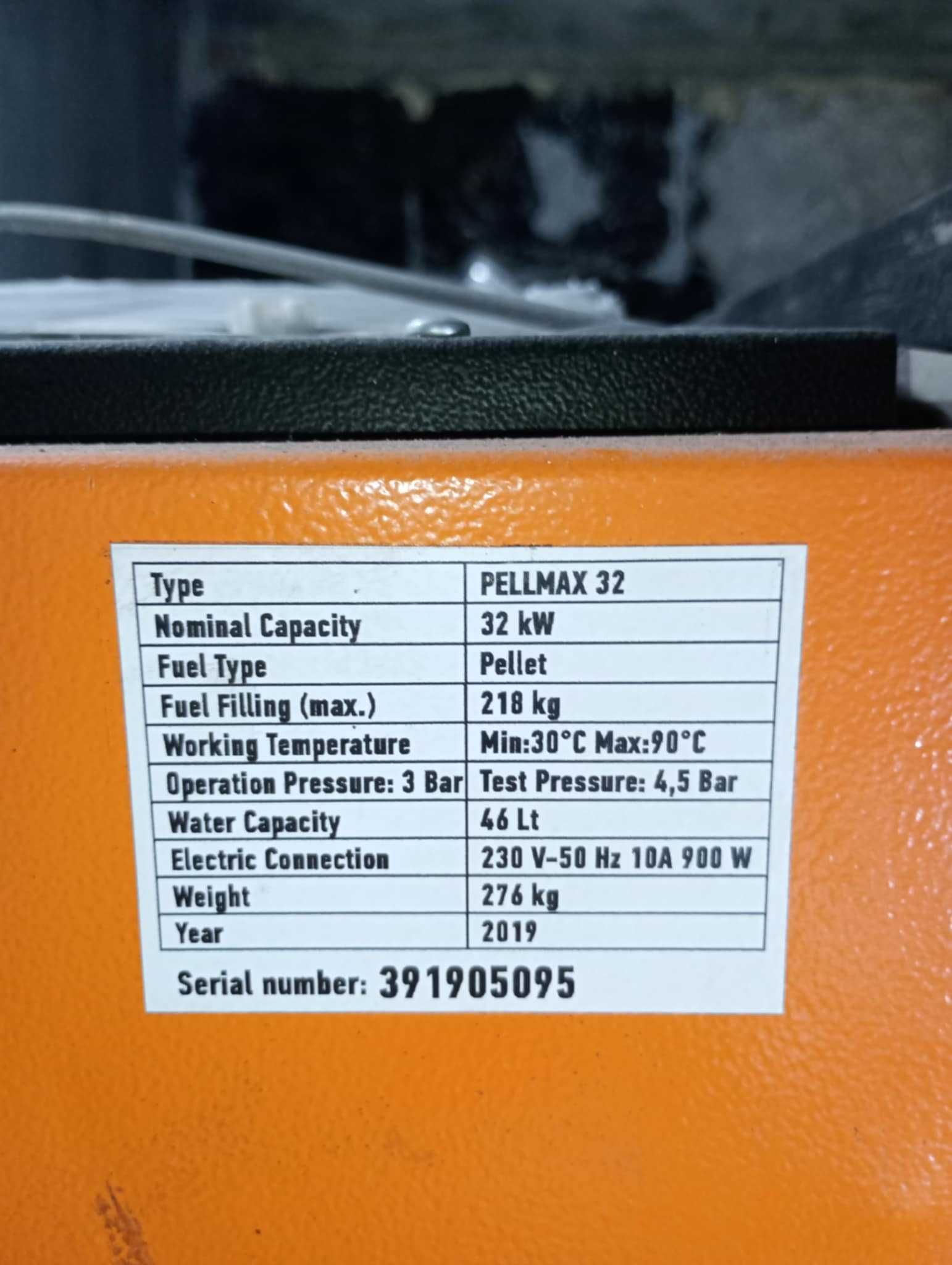 Котел на пелети Pell Max 32