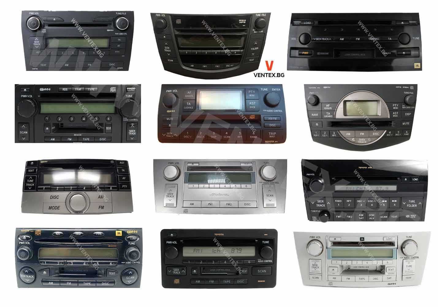WEFA USB AUX интерфейс за Toyota RAV4 Avensis Yaris Lexus 6+6 тойота