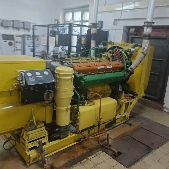 Двигатель Д-12 с генератором