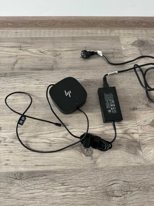 HP usb c dock G5 docking + incarcator 120w