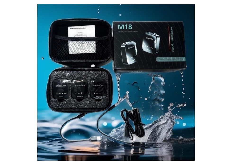 Микрофон StudioOne m18 черный