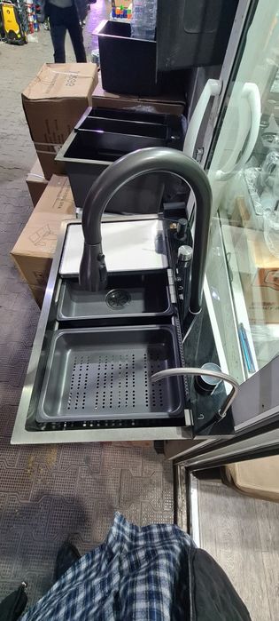 Кухонная мойка многофункциональная smart