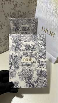 В НАЛИЧИИ! Блокнот Dior с подарочным пакетом