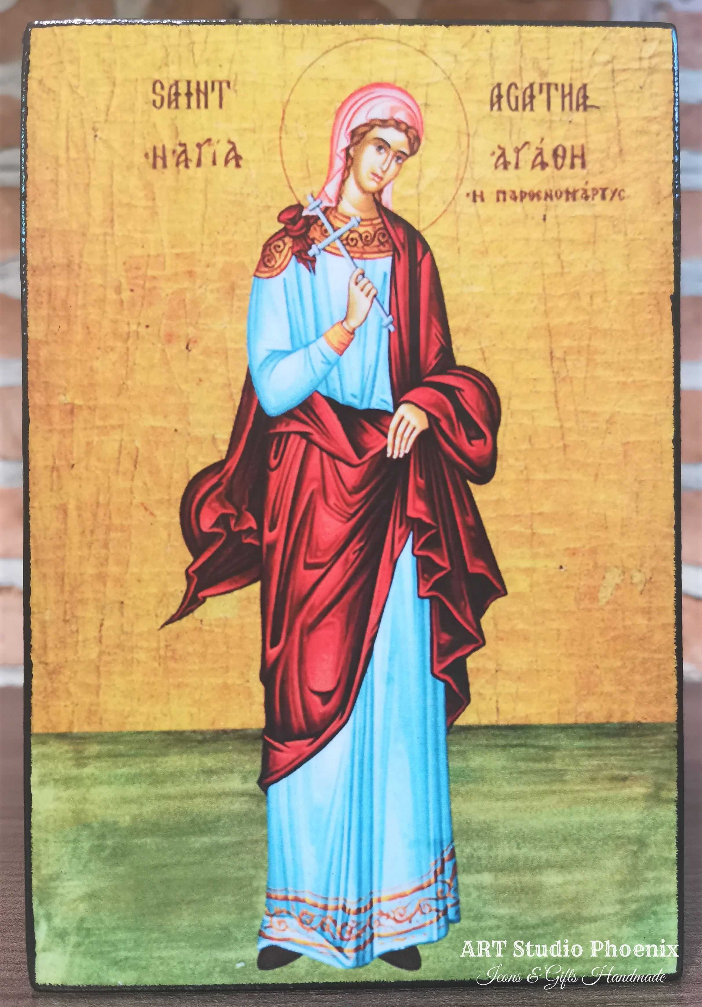 Икона на Света Агата icona Sveta Agata