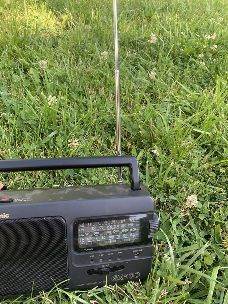 Radio portabil Panasonic  GX 500, RF-3500E9-K, Negru