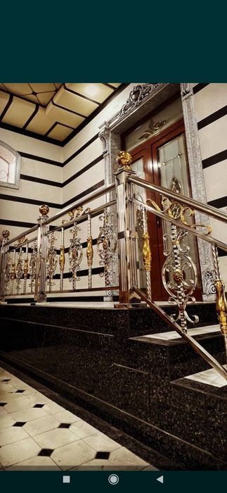 Мастер Perila Ustalari xizmatingizda , Перила из нержавейки,N
